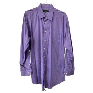 Alexander Julian Colours Dress Shirt Size XLT Button Front Long Sleeve Business